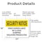 Signmission Video Surveillance No Illegal Dumping Violators OSHA Security Notice Sign, Al, 24in Wx18in L, 2PK OS-2PACK-SN-A-1824-L-11691 - alternate 7